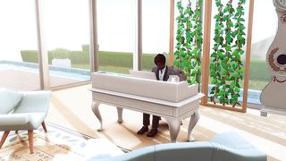 SEXY MAID WAS INTERVIEWED FOR HARD ANAL SEX BY THE BBC (SIMS 4 + HENTAI + SFM)