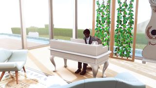 SEXY MAID WAS INTERVIEWED FOR HARD ANAL SEX BY THE BBC (SIMS 4 + HENTAI + SFM)