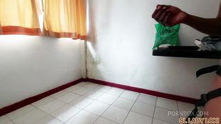 DESI TAMIL GIRLFRIEND SURPRISES HER BOYFRIEND WITH FEMDOM PEGGING - PURE PLEASURE