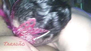 Mamando e tomando leite de piroca no cu