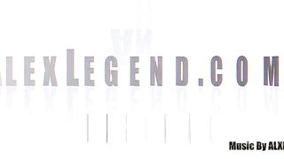 Kinky! Fat Dick Alex Legend Doggy Fucks Laney Grey On A Leash!