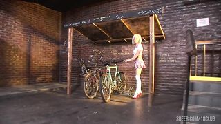 Delta White's Bit Tit Bounce In The Camera As She Is Fucked From Behind