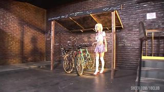 Delta White's Bit Tit Bounce In The Camera As She Is Fucked From Behind