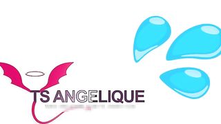 TS Angelique Monroe - Getting fucked by my big dildo