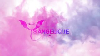TS Angelique Monroe - Getting fucked by my big dildo