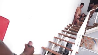 Qween Goddess gets passed around by different guys then gets double anal fucked (DAP, DP, ATM, dirty talk, BBC, Monster cock) OB234