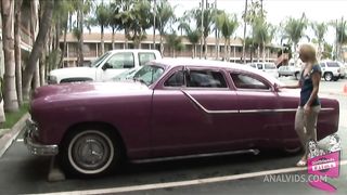 Angela Stone comes to Deauxma's hotel room to find out all of her secrets about Lesbian love making