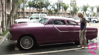 Angela Stone comes to Deauxma's hotel room to find out all of her secrets about Lesbian love making