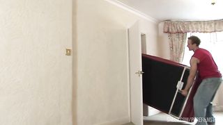 Asian fucks hard in three