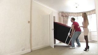 Asian fucks hard in three