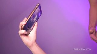 Lesbian jokes ended with group anal fucking with a big dick