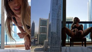 PALOMAVEIGA EXIBINDO O PAUZAO EM DUBAI