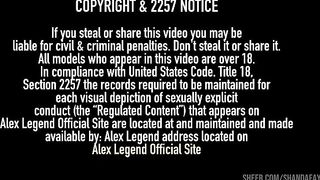 Slender Sovereign Syre Takes Alex Legend's Massive French Cock!