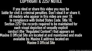 Creamy Asian Cougar Maxine X Cums While Dildo Drilling On Camshow!