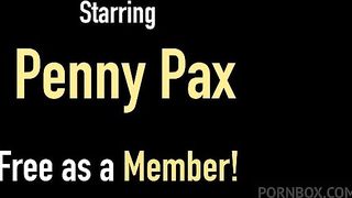Oiled Up Redhead Penny Pax Pleasures Herself And Has A Filthy Mouth!