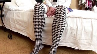 Tiny Brunette Teen Natalia Gets Hard Anal