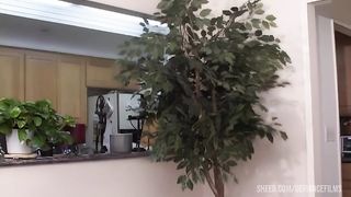 Mischa Mckinnon Easily Swallows The Big Black Bone In Her Face