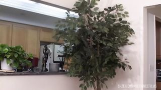 Mischa Mckinnon Easily Swallows The Big Black Bone In Her Face