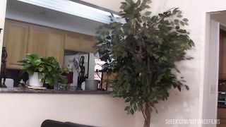 Mischa Mckinnon Easily Swallows The Big Black Bone In Her Face