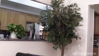 Mischa Mckinnon Easily Swallows The Big Black Bone In Her Face