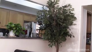 Mischa Mckinnon Easily Swallows The Big Black Bone In Her Face