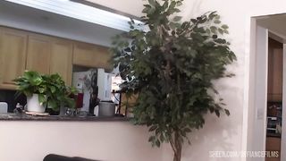 Mischa Mckinnon Easily Swallows The Big Black Bone In Her Face