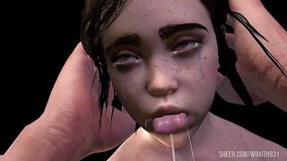Ellie Bareback Anal Standing Fuck | Last of Us Porn Parody.
