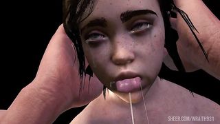 Ellie Bareback Anal Standing Fuck | Last of Us Porn Parody.
