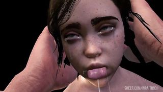 Ellie Bareback Anal Standing Fuck | Last of Us Porn Parody.
