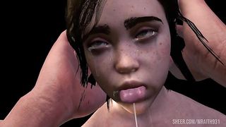 Ellie Bareback Anal Standing Fuck | Last of Us Porn Parody.