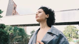 SAVE THE LOST PLACE AND GET FUCKED. HORNY BRUNETTE FUCKED OUTDOORS (FULL VERSION)