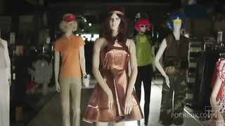 When the lights go out, the dolls come to life. And have orgies