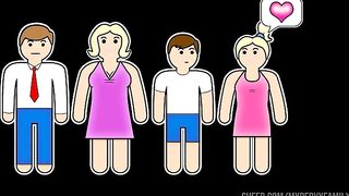 "Inappropriate Kiss" - Horny Stepmom Gives Into Perverted Primal Urge with Stepson