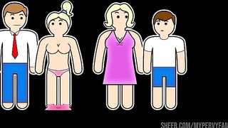 "Inappropriate Kiss" - Horny Stepmom Gives Into Perverted Primal Urge with Stepson