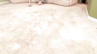 Black couple, rough ass