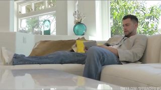 Jennifer White Takes Cock Deep Into Her Tight Pussy Very Hard