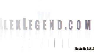Slutty Goth Girl Charlotte Sartre Rides Alex Legend's Big French Cock!