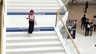Spying Thinyone and fucking her after catching from the shopping mall
