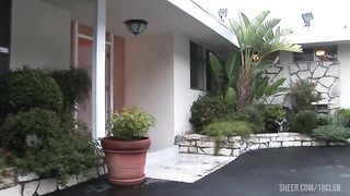 Teen Allison Lane Takes An Internal Cumshot After Fucking This Black Dick