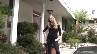 Teen Allison Lane Takes An Internal Cumshot After Fucking This Black Dick