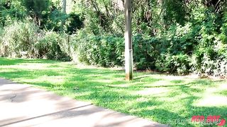 A CUTE GIRL WAS HELPED BY A HOTWIFE AND ENDED UP BEING FUCKED BY A COUPLE