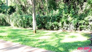 A CUTE GIRL WAS HELPED BY A HOTWIFE AND ENDED UP BEING FUCKED BY A COUPLE