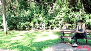 A CUTE GIRL WAS HELPED BY A HOTWIFE AND ENDED UP BEING FUCKED BY A COUPLE