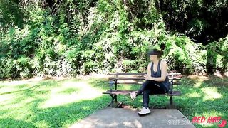 A CUTE GIRL WAS HELPED BY A HOTWIFE AND ENDED UP BEING FUCKED BY A COUPLE