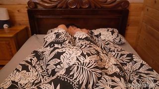 Real passionate anal sex of half-brother and sister in parents' country house