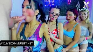 anal expansion of two Colombians! FISTING