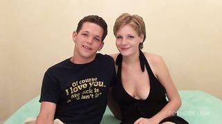 August fuck hard on the bed