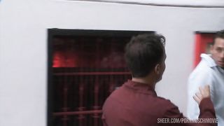 Sexy blonde bartenders Jenna Lovely and Angelina Love knows how to serve customers