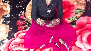 4K On the night of Diwali, the neighboring sister-in-law was caught in the talk and tore the hole in the ass.