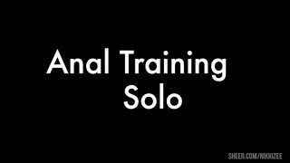 Anal Training Solo